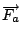 $\overrightarrow{F_{a}}$