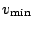 $v_{\min}$